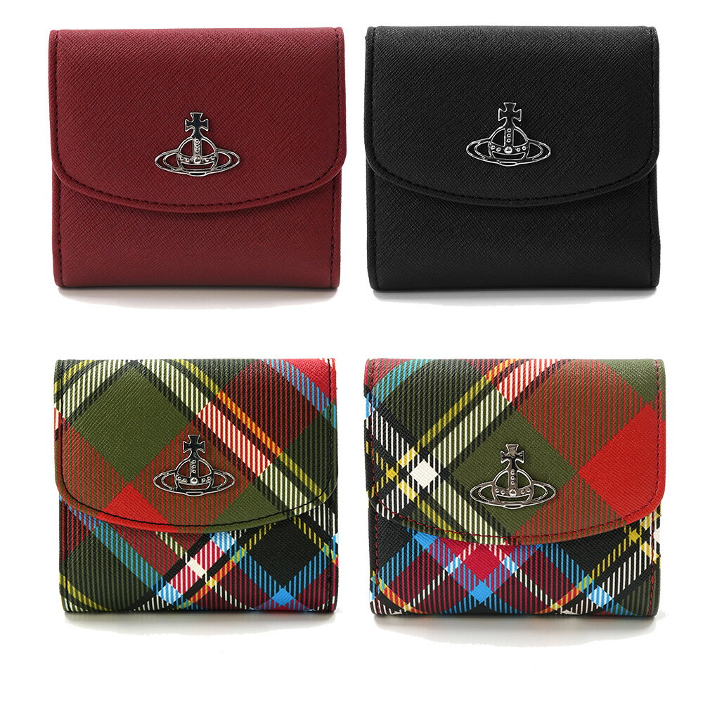 Vivienne Westwood ヴィヴィアンウエストウッド DERBY SMALL WALLET 二つ折り財布 コンパクト財布 レディース メンズ 財布 【51150003-32068】