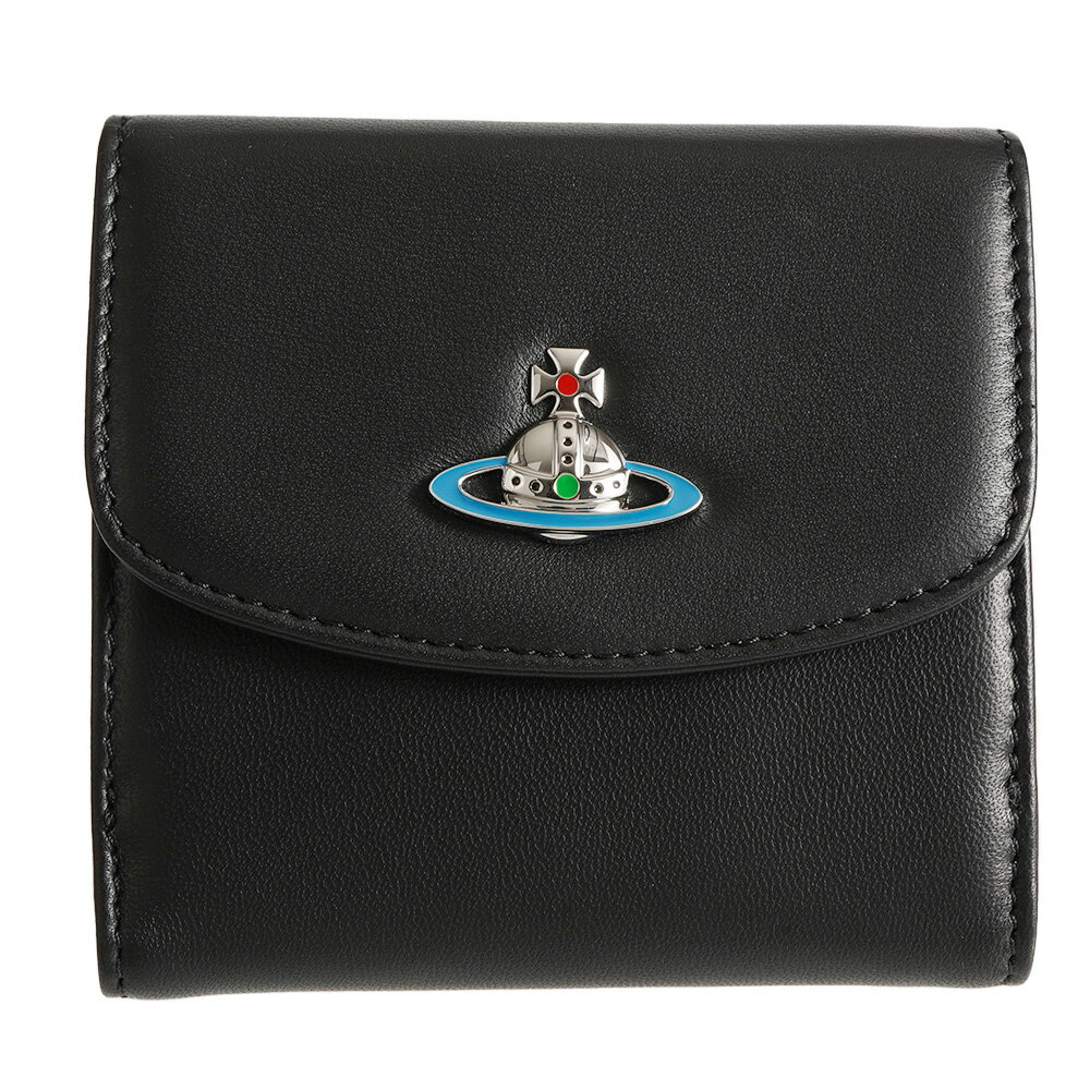 Vivienne Westwood ヴィヴィアンウエストウッド 2つ折り財布 二つ折り財布 ラムレザー NAPPA SMALL WALLET【51150003 l001l】