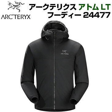 Arc'teryx Atom LT Hoody アークテリクス アトム エルティ フーディー メンズ ジャケット アウター XS S M L サイズ ブラック 黒 24477 並行輸入品 送料無料