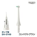 RIORES デンタルスプラッシュ Dental Splash 口腔洗浄機 ポンプ型 SH-0149 専用 コンパクトブラシ