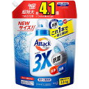 【おすすめ商品】デカラクサイズ アタック3X 超特大 詰め替え 2800g 抗菌・消臭・洗浄【新旧パッケージあり】【パッケージ傷、汚れあり】