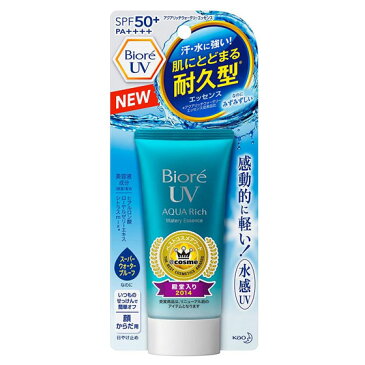 ビオレUVアクアリッチウォータリー エッセンスタイプ SPF50+/PA++++ 50g