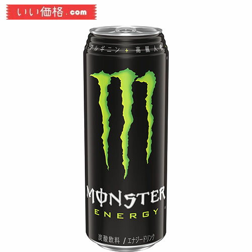 アサヒ飲料 モンスターエナジー 500ml×24本 [エナジードリンク]【賞味期限2025.02】*のサムネイル