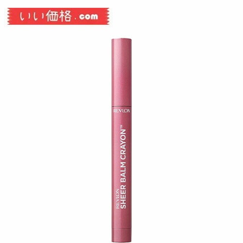 【REVLON】レブロン シアー バーム クレヨン 004 フロスト ローズ (カラーイメージ:ローズピンク) リップカラー リップライナー リップバーム 1.1g