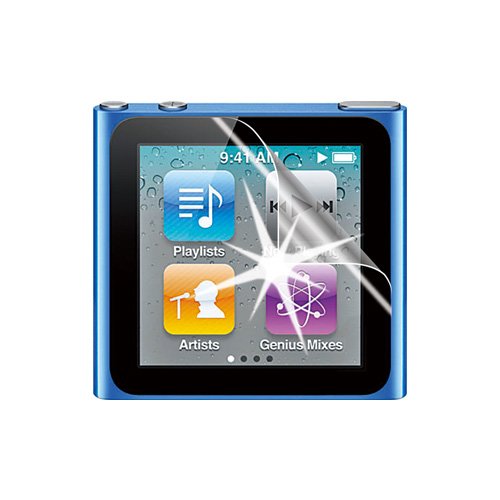 iPod nano 第6世代 (2枚入) ノングレア液晶保護フィルム 反射防止 防指紋 ASDEC  ...