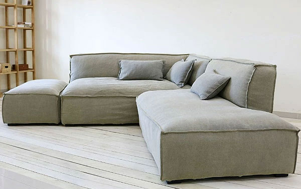 Rakuten - CUBEソファ Arm Less Sofa アームレスソファ 【生地ランク:B】【開梱設置-KY】