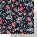 クッションカバー 45cm×45cm Liberty リバティプリント スプリング・ブルーム NA色