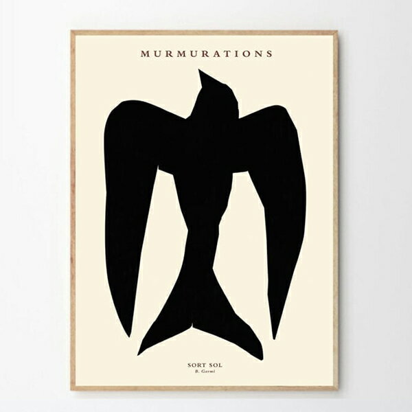 【即納】【在庫あり】アートポスター 北欧 ポスター おしゃれ 北欧 鳥 アート インテリア 玄関 リビング THE POSTER CLUB ザ・ポスタークラブ Murmurations Sort Sol 50x70 北欧アートポスター イラスト 海外アート 現代芸術 おしゃれ ルームデコ【送料無料-OS】