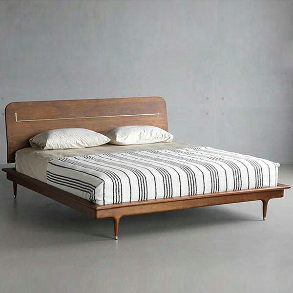 XANDER DESIGNS COPPER DOUBLE BED FRAME Nordic ジュリーデザイン コッパーダブルベッドフレーム Furniture style 132b-135021 【開梱設置送料無料-MX】