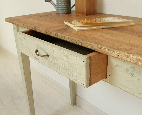 学習机 勉強机 パソコンデスク こども 子供部屋 キッズデスク チャイルド 子供家具 引き出し Kids リビング学習 パイン学習机 ラスティックパイン フォトデスク0220-dk-RT-106 [2]