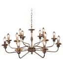 サークルデザインシャンデリア Circle Design Chandelier 白熱球 0202-li-of-066-8-4-at