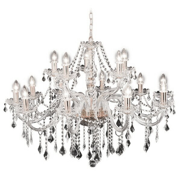 ガラスシャンデリア Glass Chandelier 白熱球 0202-li-og-006-10-5g-sv