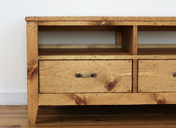 サイドボード テレビボード テレビ台 テレビラック TVボード TV台 TVラック ローボード 木製 収納家具 引出し 無垢 北欧 カフェ Rusticシリーズ テレビボードtypeC0220-tv-RT-505-120