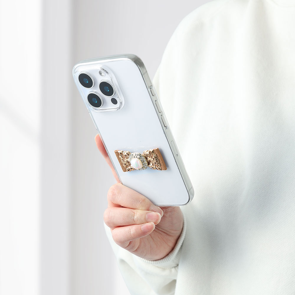 モバイルプラス楽天市場支店のスマホケース クリア 可愛い ipod touch ケース ipod touch 第7世代 ケース ipod touch 7 ケース ipodtouch 第6世代 ケース ipod touch 6 ケース アイポッドタッチ ケース かわいい リボン ゴールド ハードケース シェルケース イタリアンレザー｜アングル3