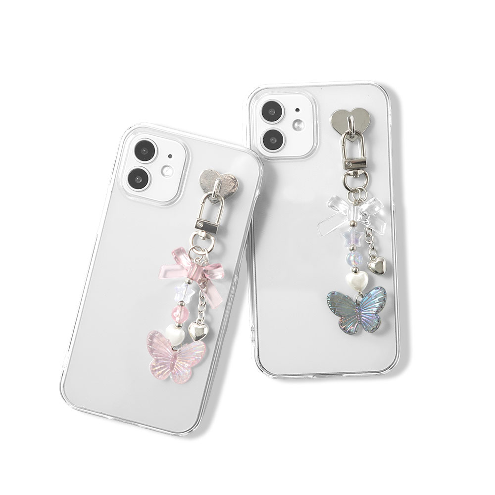 モバイルルーターケース クリア 可愛い リボン チャーム ハンドメイド Speed Wi-Fi 5G X11 ケース Speed Wi-Fi 5G ケース モバイルwifiカバー モバイルwifi ケース Speed Wi-Fi NAR01 ケース Speed Wi-Fi NAR03 ケース スピードワイファイ ケース クリアケース ハードケース 2