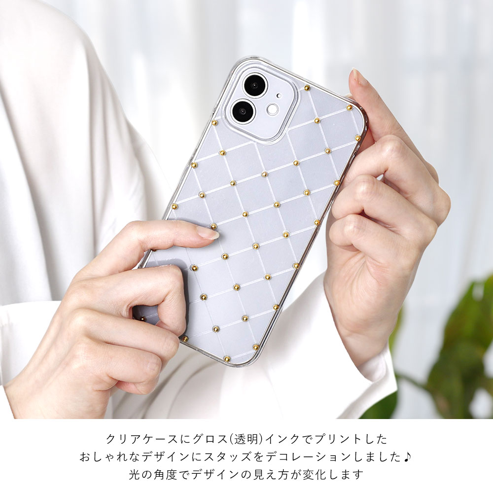 スマホケース クリア 可愛い ハンドメイド スタッズ ipod touch ケース ipod touch 第7世代 ケース ipod touch 7 ケース ipodtouch 第6世代 ケース ipod touch 6 ケース アイポッドタッチ ケース かわいい クリアケース ハードケース スタッズ デコレーション キラキラ 2