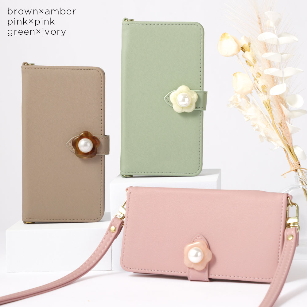 スマホショルダー ipod touch 第7世代 ケース 手帳 ipod touch 7 ケース ipod touch ケース 手帳型 ipodtouch 第6世代 ケース ipod touch 6 ケース アイポッドタッチ ケース 手帳型 かわいい 可愛い おしゃれ ショルダーストラップ付き 花柄 2