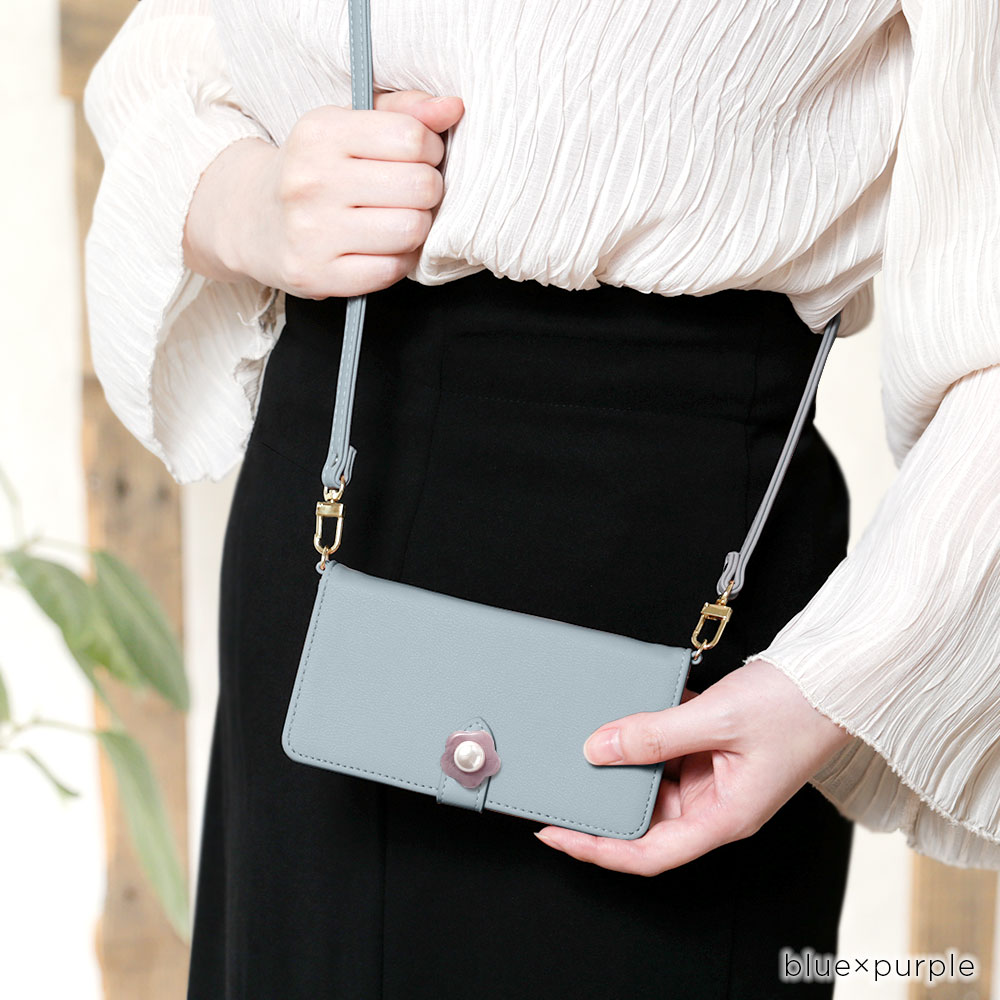 スマホショルダー ipod touch 第7世代 ケース 手帳 ipod touch 7 ケース ipod touch ケース 手帳型 ipodtouch 第6世代 ケース ipod touch 6 ケース アイポッドタッチ ケース 手帳型 かわいい 可愛い おしゃれ ショルダーストラップ付き 花柄 3