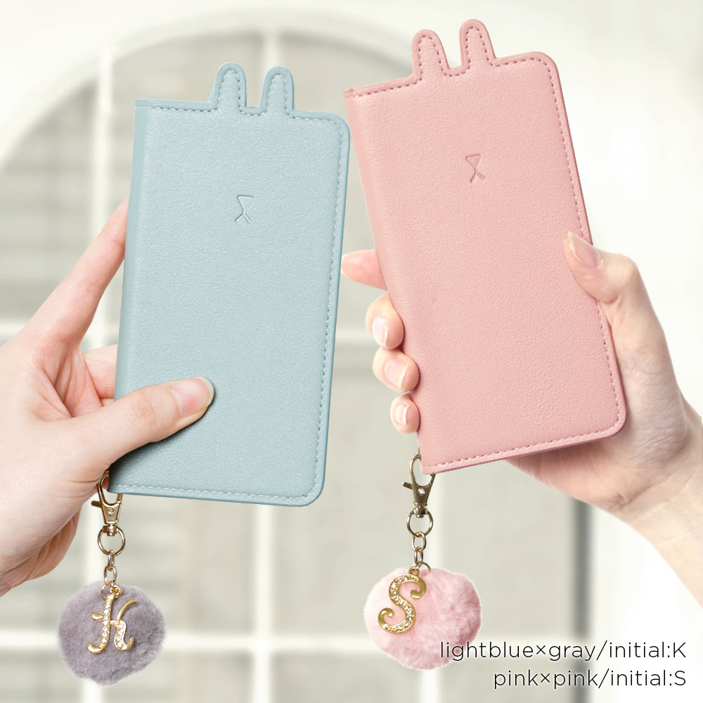 モバイルプラス楽天市場支店のSpeed Wi-Fi 5G ケース 手帳型 うさぎ ウサギ モバイルwifiカバー モバイルwifi ケース 手帳型 Speed Wi-Fi NAR03 手帳型 スピードワイファイ ケース 手帳型 Speed Wi-Fi 5G X11 ケース 手帳型 モバイルルーターケース Speed Wi-Fi NAR01 手帳型 かわいい イニシャル｜アングル3
