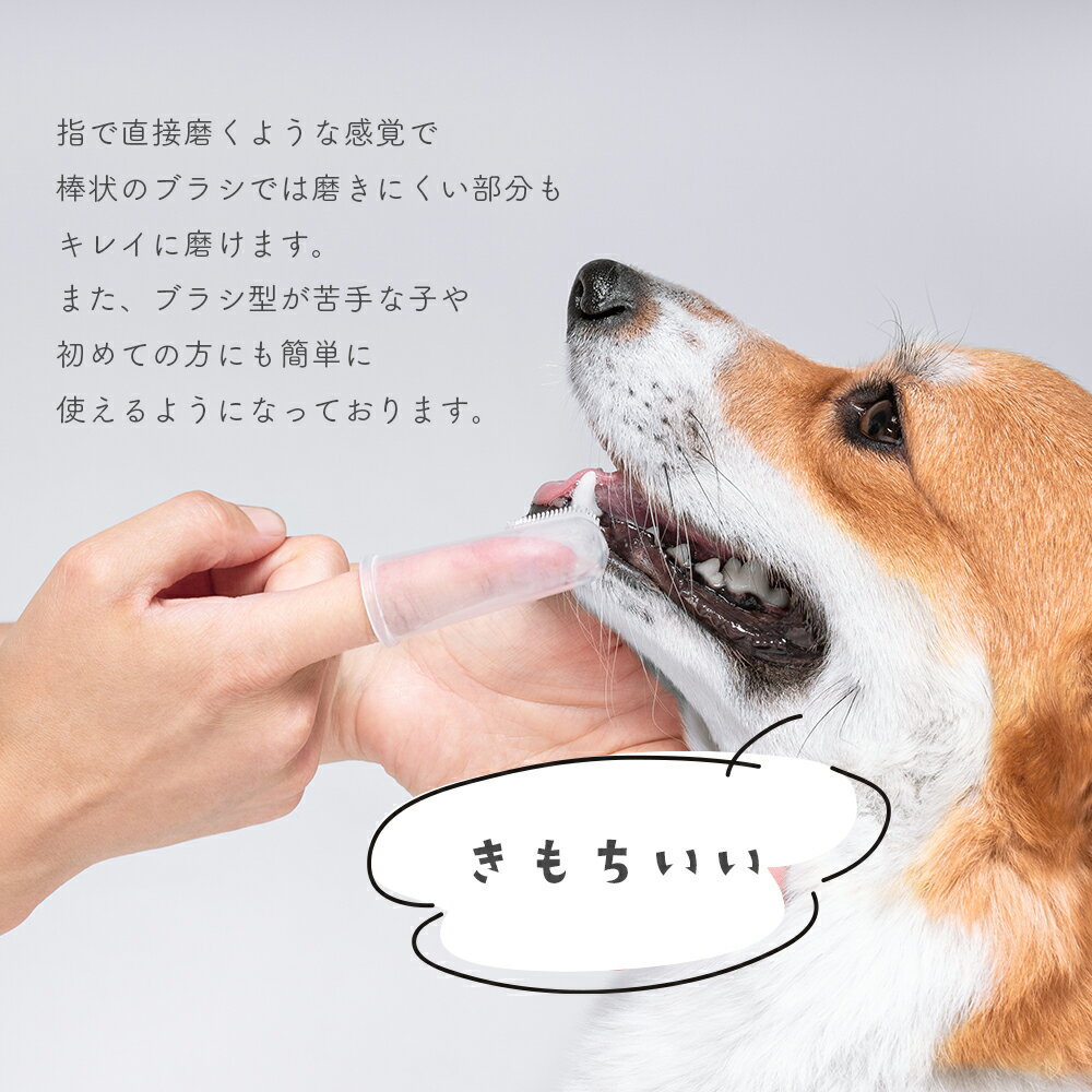 【送料無料】ペット用歯ブラシ シリコン歯ブラシ ペットケア ペット用シリコン歯ブラシ お手入れ簡単 ペット用品 愛犬 歯のお手入れ 歯ブラシ シリコン デンタルケア シリコン製指サック 歯ブラシ ペット 歯石除去 歯石取り 口臭 歯周病 歯磨き 歯みがき 口臭ケア 犬猫兼用