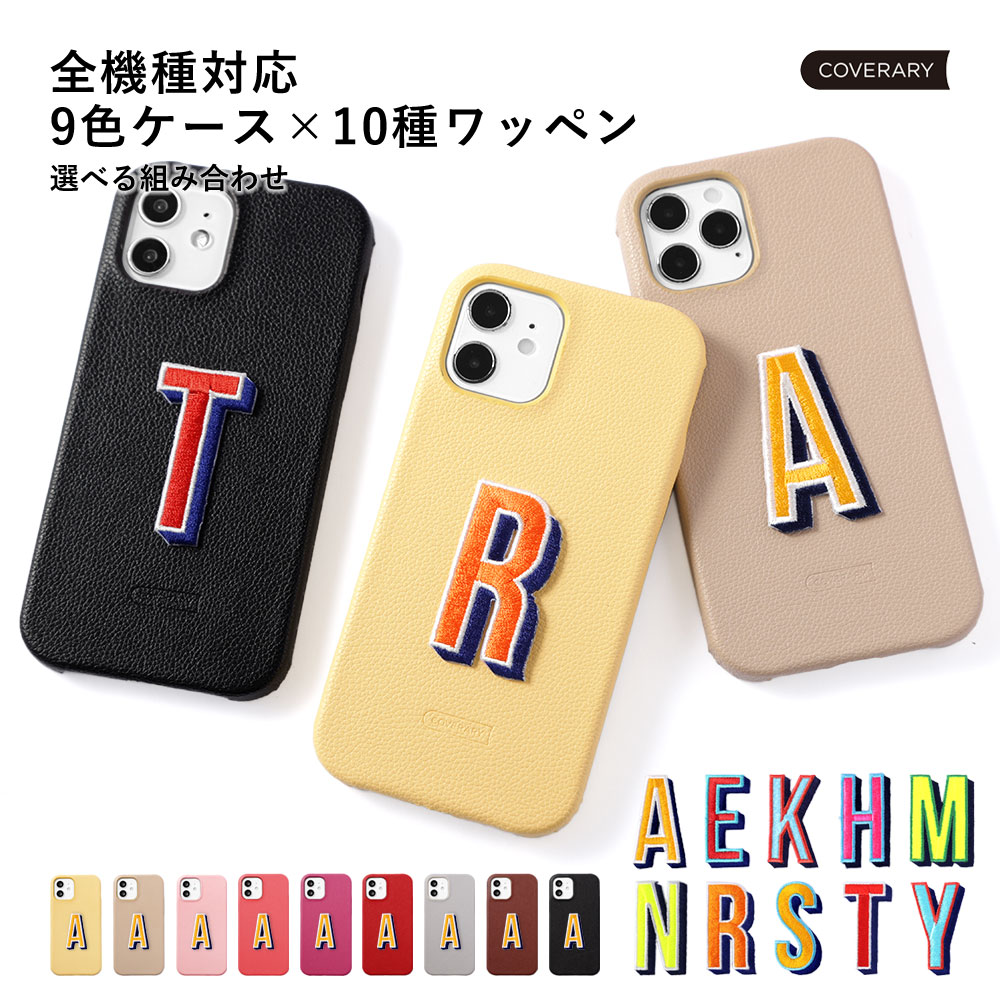 Galaxy SCR01 ケース イニシャルワッペン Galaxy 5G Mobile Wi-Fi ケース Wi-Fi モバイルルーター ケース ポケットWi-...