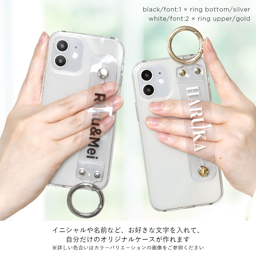 スマホケース Galaxy SCR01 ケース Galaxy 5G Mobile Wi-Fi ケース Wi-Fi モバイルルーター ケース ポケットWi-Fi ケース カバー クリアケース ハンドベルト スマホケース レディース クリア 透明 2