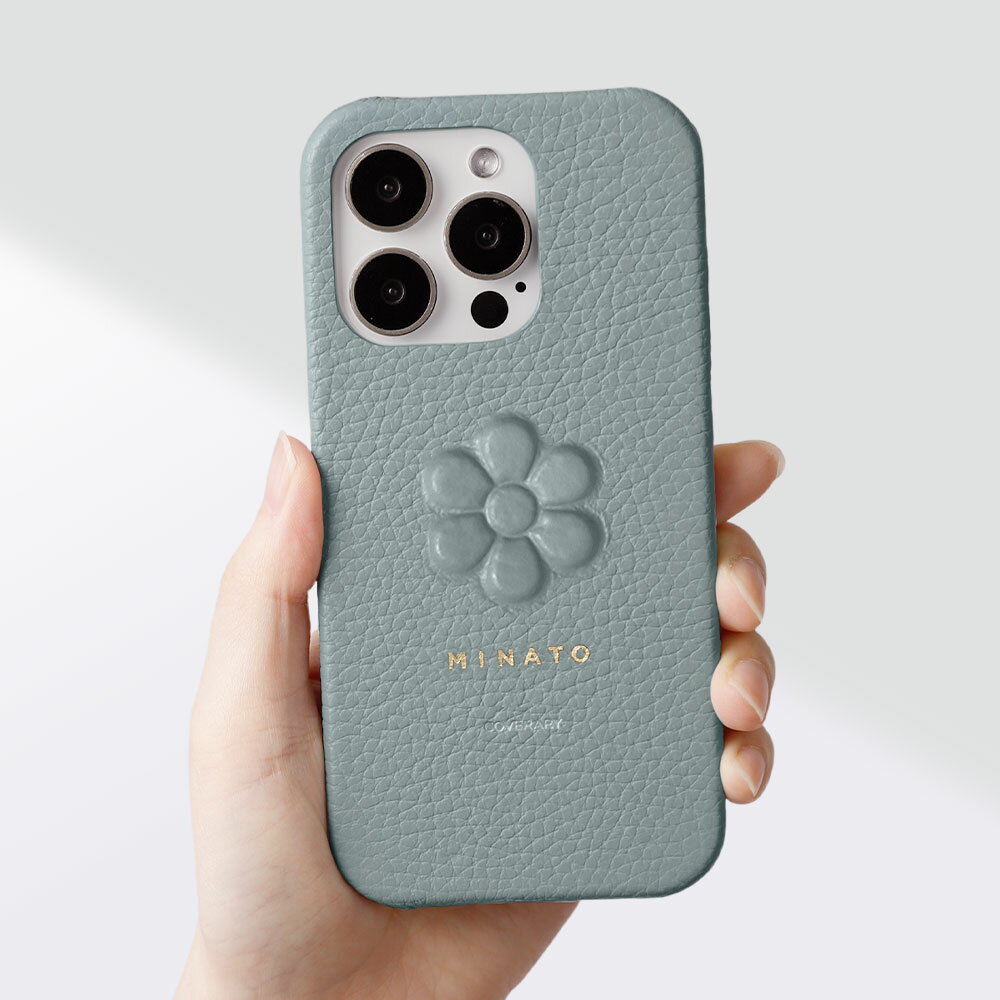 DIGNO SX3 KYG02 ケース おしゃれ DIGNO SX3 KYG02 ケース DIGNO SX3 KYG02 カバー スマホケース DIGNO SX3 KYG02 スマホケース ディグノ SX3 ケース 本革 レザー ハードケース イニシャル 刻印 名入れ エンボス フラワー 花柄 かわいい KYG02 くすみカラー