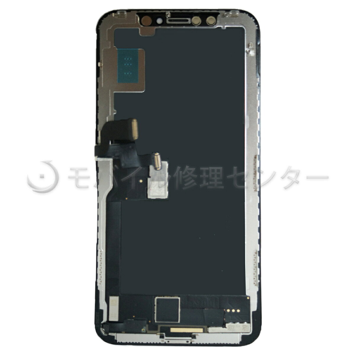 モバイル修理センターのiPhoneXフロントパネル【TFT】防水テープ付属 修理工具セット【送料無料】【即日発送】フロントパネル/タッチパネル/画面交換/画面修理/TFT/ガラス交換 /液晶交換｜アングル3
