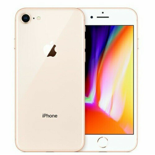 【新品未使用品】iphone8 simフリー 64GB Gold 赤ロム永久保証（白ロム品）