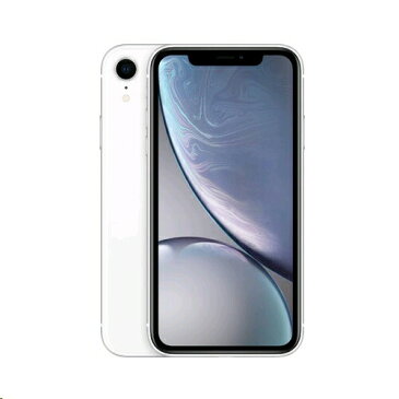 【新品未使用品】iphoneXR simフリー 64GB White 赤ロム永久保証(白ロム品）