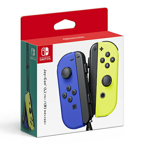 【新品】Nintendo Switch　JOY-Con(L)ブルー/(R)ネオンイエロー [HAC-A-JAPAA] 任天堂 ゲーム[ニンテンドースイッチ 周辺機器] 【即日発送、土、祝日発送 】【送料無料】