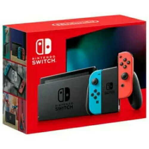 【新品】Nintendo Switch ネオンブルー/ネオンレッド 新モデル【送料無料】【即日発送、土、祝日発送】