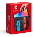 Nintendo Switch有機ELモデルJoy-Con(L)ネオンブルー/(R)ネオンレッド HEG-S-KABAA 任天堂【新製品】【併用可能】【即日発送、土、祝日発送 】【送料無料】