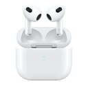 【3/21～期間限定ポイントUP】【新品未開封/保証未開始】APPLE AirPods 第3世代 MME73J/A【【即日発送 土 祝日発送 】【送料無料】【国内正規品 】