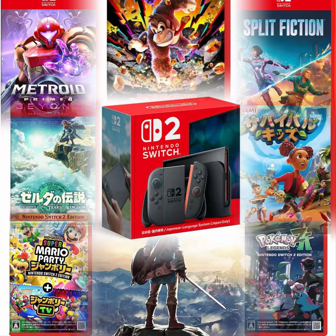 �ڿ��ʡ�����2�����åȡ�Nintendo Switch 2 ������ BEE-S-KB6CA�ܥ���������� �֥쥹 ���� �� �磻��� 2����...