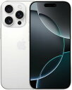 【新品未開封】Apple iPhone 16 Pro Max 256GB ホワイトチタニウム【日曜日以外当日発送】【送料無料】