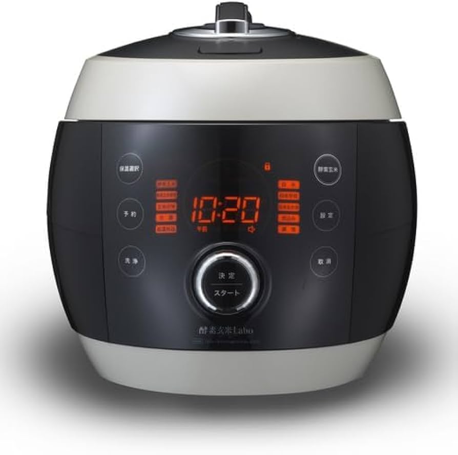 【新品】酵素玄米炊飯器 (交換用パッキン付） 酵素玄米Labo 酵素玄米炊飯器【日曜日以外即日発送】【送料無料】のサムネイル