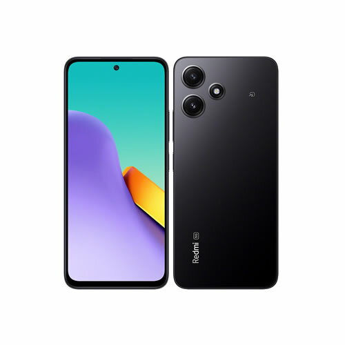 【新品】Redmi 12 5G 4G+128G [ミッドナイトブラック] UQ【即日発送 土 祝日発送】【送料無料】