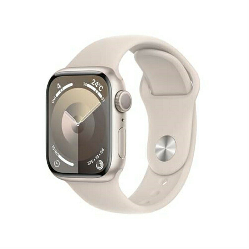 アップルウォッチ スマートウォッチ（売れ筋ランキング） 【新品未開封】Apple Watch Series 9 GPSモデル 41mm MR8T3J/A [スターライトスポーツバンド S/M]【送料無料】【即日発送、土、祝日発送】