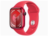 アップルウォッチ スマートウォッチ（売れ筋ランキング） 【新品未開封】Apple Watch Series 9 GPSモデル 41mm MRXG3J/A　[(PRODUCT)REDスポーツバンド S/M]【即日発送、土、祝日発送】【送料無料】