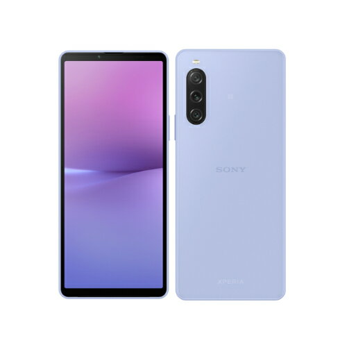 【ほぼ新品】SONY Xperia 10 V ラベンダー Softbank 本体のみ【即日発送、土、祝日発送 】【送料無料】