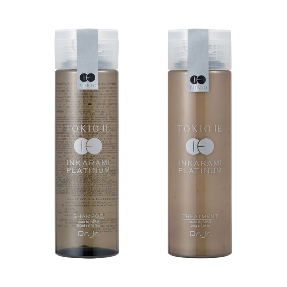 お買い得セット TOKIO IE インカラミ プラチナム シャンプー 200ml ＋ プラチナム トリートメント 200g 各1個 セット トキオ PLATINUM 国内正規品 送料無料のサムネイル