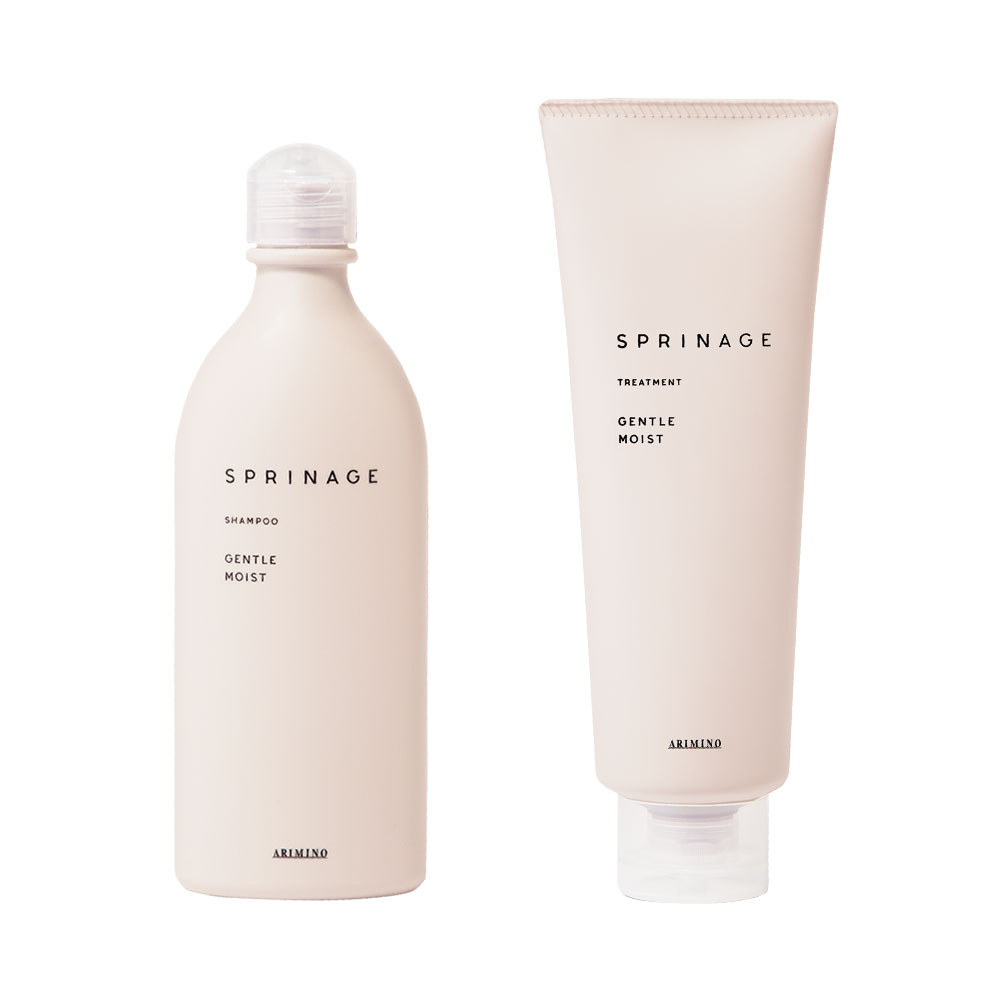 アリミノ スプリナージュ ジェントルモイスト シャンプー 280ml ＋ トリートメント230g 各1個 セット【メール便】 アウトレット商品 国内正規品 送料無料