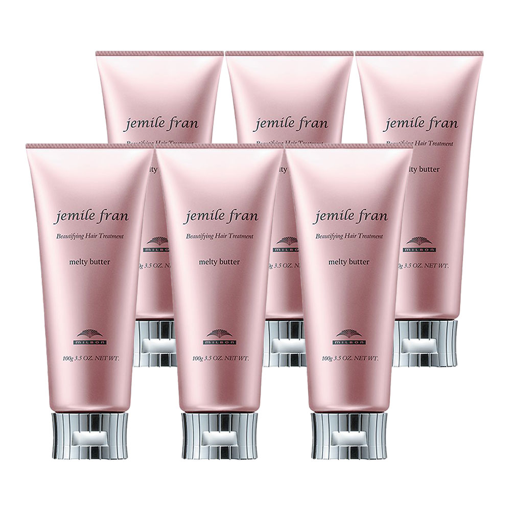 6個セット ミルボン MILBON ジェミールフラン メルティバター 100g ヘアトリートメント 洗い流さないトリートメント jemile fran【メール便】