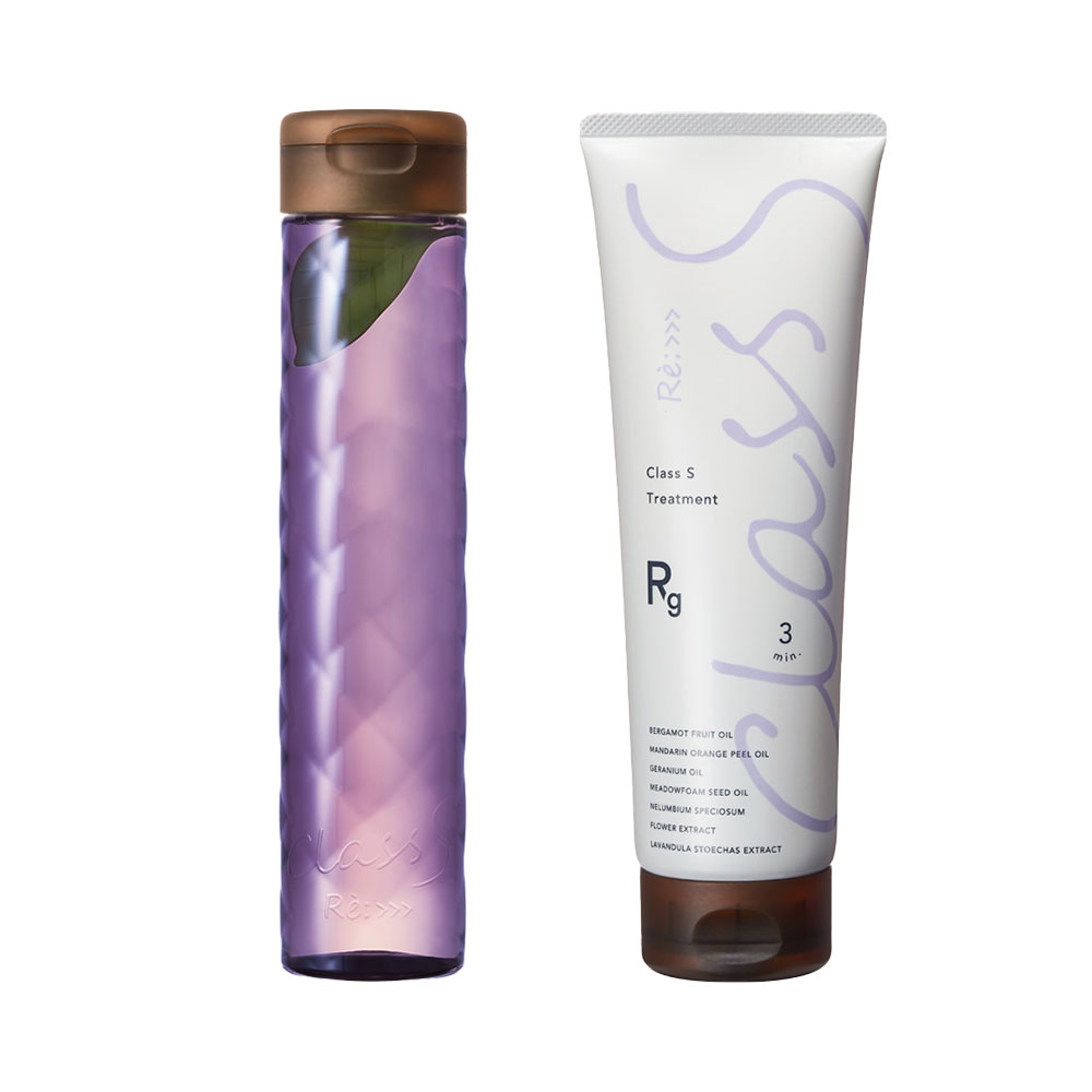 各1個セット Class S Rg シャンプー 300mL ＆ Rg トリートメント 250g リ:クラスエス クラスS リッチグレース ADJUVANT【メール便】