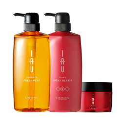 各1個セット Lebel ルベル イオ クレンジング フレッシュメント シャンプー 600ml ＋ イオ クリーム シルキーリペア ヘアトリートメント 600ml ＋イオ マスク 170g