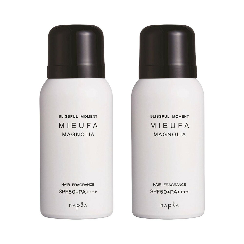2個セット ナプラ napla ミーファ フレグランス UVスプレー マグノリア 80g 髪と肌の 日焼け止め UVケアミスト 国内正規品