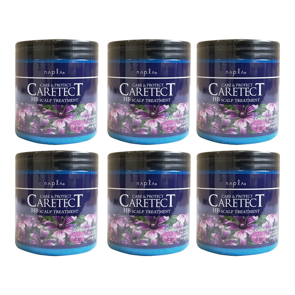 6個セット ナプラ napla ケアテクトHBスキャルプトリートメント 250g ノンシリコン ヘアケア CARETECT 国内正規品