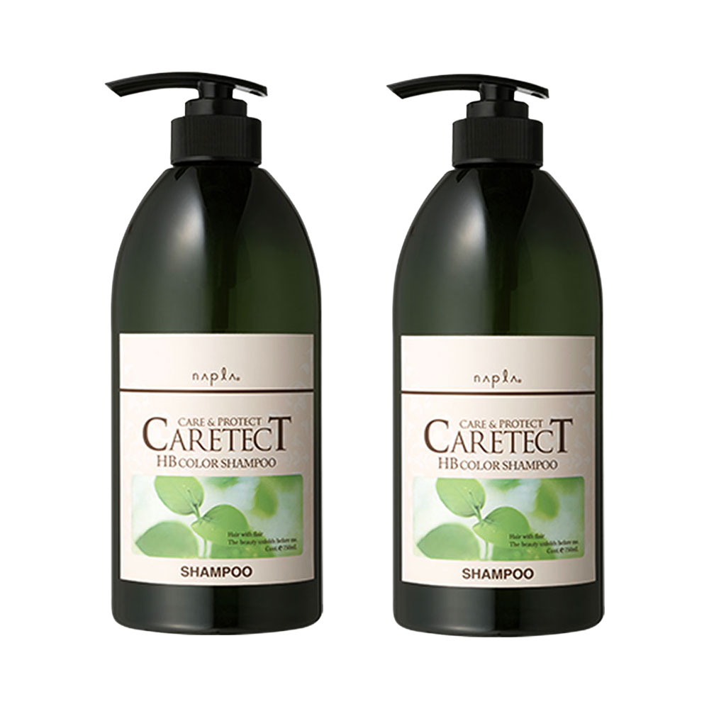 2個セット ナプラ napla ケアテクトHB カラーシャンプーV ハリ・コシ タイプ 750mL ノンシリコン ヘアケア CARETECT Vタイプ 国内正規品