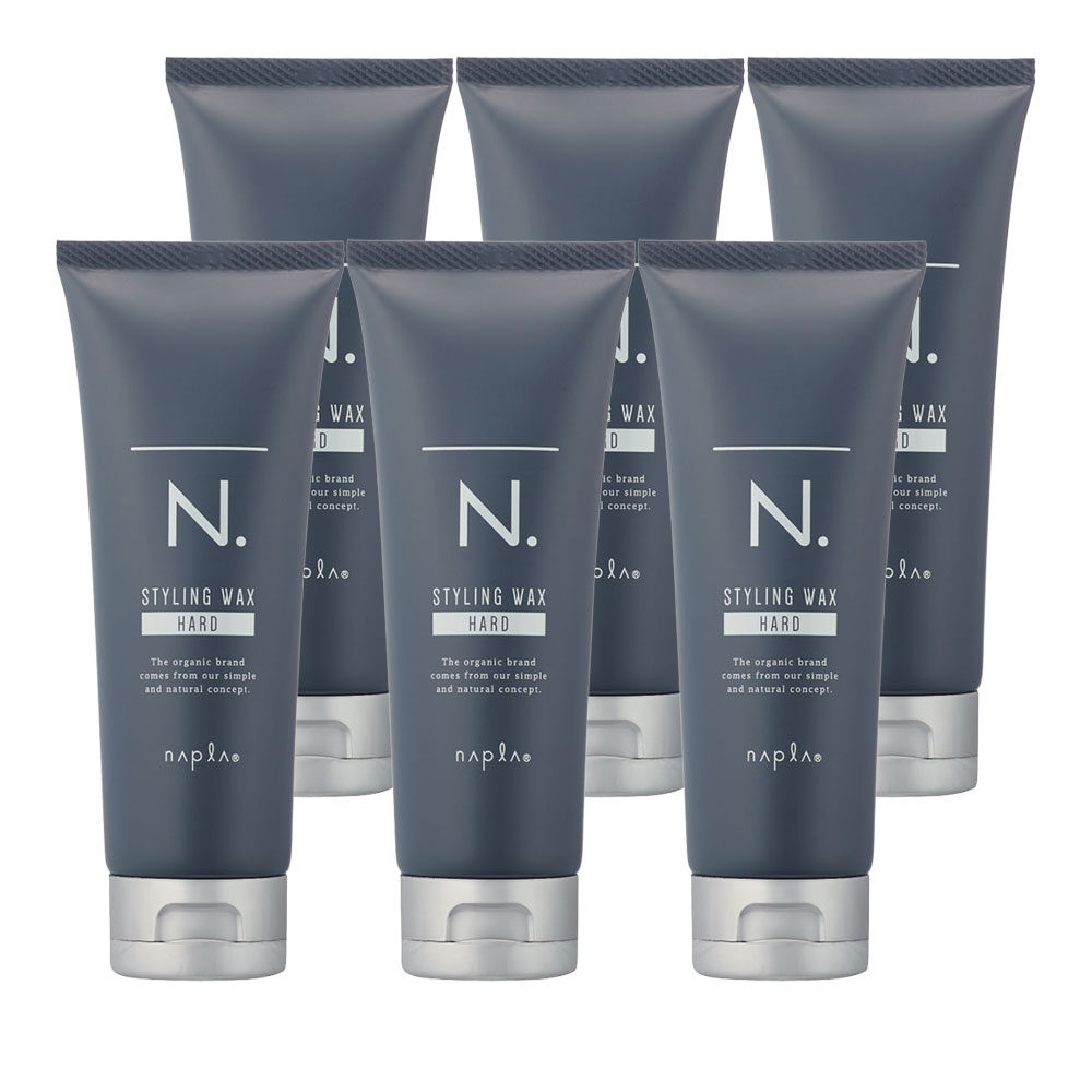 N. オム スタイリングワックス＜ハード＞ 100g お得な6個セット 使いやすいなめらかなクリームタイプのハードワックス。 アルガンオイル配合でダメージによるパサつきを抑え、ツヤ感やうるおいのある仕上がりが特長です。 伸びがよく、根元の立...